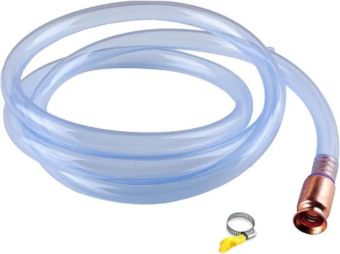 3/4" Siphon Hose, Shaker Siphon Pump for Gasoline/Gas/Fuel/Water Transfer, Upgrade Multi-Purpose Self Priming Siphon Hose(5 feet) in Kuwait
