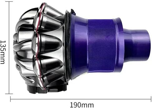 Compatible for Dyson V6 Hepa Filter Cyclone Accessories Dust Box Robot Vacuum Cleaner Replacement Motor Spare Parts in Kuwait