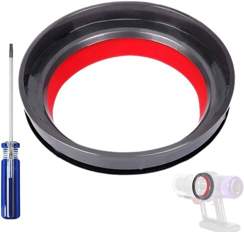 Dust Bin Top Fixed Sealing Ring Replacement Part for Dyson V12 Digital Slim,V12 Detect Slim,V10 Slim,SV18,SV20,SV30 Vacuum Cleaner Accessories, Sealing Ring + T8 Screwdriver in Kuwait