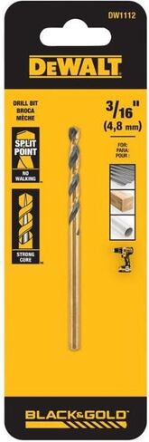 Irwin Tools Drill BIT 3/16" BLK Oxide in Kuwait