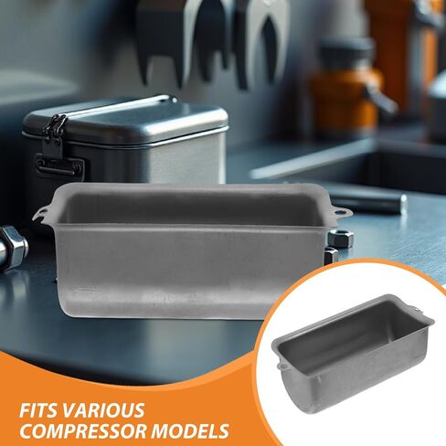 2pcs Air Compressor Capacitor Guard Housing, Steel Insulating Case For Air Compressor Accessories, Protective Cover For Silent Pump Replacement in Kuwait