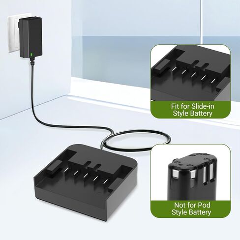 18V Lithium Charger for Metabo 18V Battery 6.25455,6.25457 | 6.25457.00,6.25459,6.25468,6.25469 battery in Kuwait