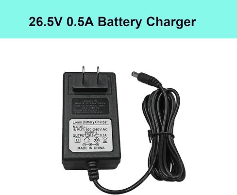 26.5V Charger Replacement for VICEASE A27 22.2V Vacuum | Power Cord Compatible with Honiture Clean P7 Pro 21.6V Cordless Stick Vacuum Cleaner in Kuwait
