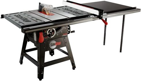 SAWSTOP 10-Inch Contractor Saw, 1.75-HP, 52-Inch Professional T-Glide Fence System (CNS175-TGP252) in Kuwait