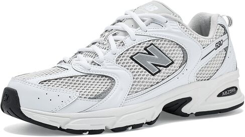 New Balance Unisex 530 Nb 103 White/Silver Metallic Mens 7.5 Womens 9 Medium in Kuwait