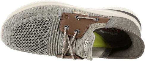 Skechers Men's Slip-ins Delson 3.0 Roth Taupe Brown/Wide / 10 in Kuwait