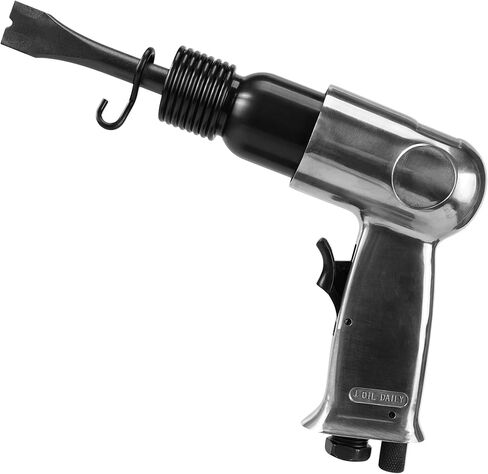 150mm Air Hammer Kit, 4500 BPM Heavy Duty Pneumatic Hammer with 4 Chisels & Quick-Change Retainer Spring, Professional Air Chisel Set for Metal Cutting, Rust Removal and Masonry Work in Kuwait