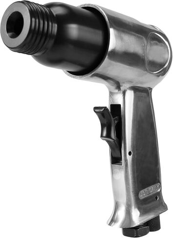 150mm Air Hammer Kit, 4500 BPM Heavy Duty Pneumatic Hammer with 4 Chisels & Quick-Change Retainer Spring, Professional Air Chisel Set for Metal Cutting, Rust Removal and Masonry Work in Kuwait
