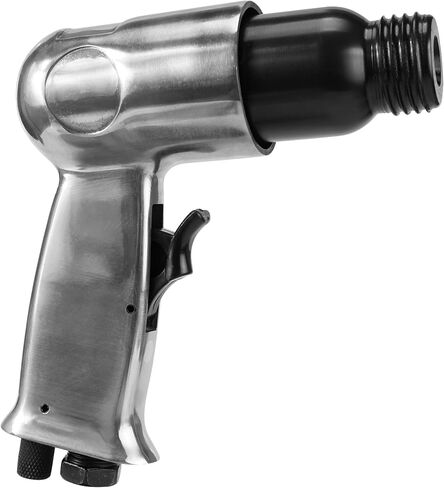 150mm Air Hammer Kit, 4500 BPM Heavy Duty Pneumatic Hammer with 4 Chisels & Quick-Change Retainer Spring, Professional Air Chisel Set for Metal Cutting, Rust Removal and Masonry Work in Kuwait