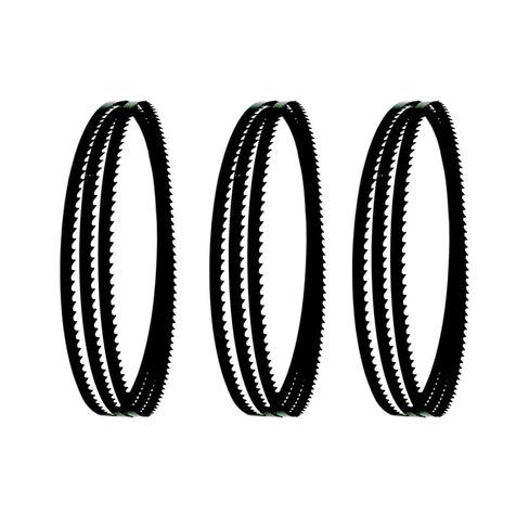 3pcs 57 Inch X 3/8-Inch X 4 T Band Sawblade, High Abrasion Resistance Steel Reinforcement Band Saw Blade in Kuwait