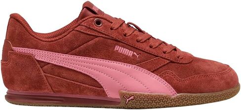 PUMA Womens Bella Donna Sd Lace Up Sneakers Shoes Casual - Red in Saudi Arabia