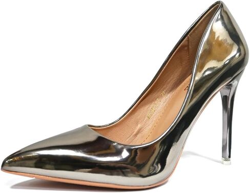 Bronze Stiletto High Heels Classic Pumps in Kuwait