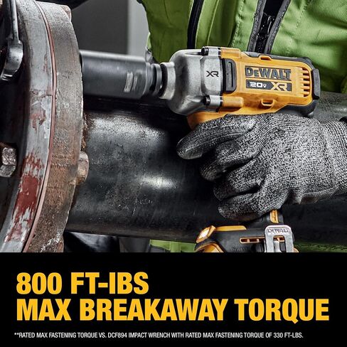 DEWALT 20V MAX 1/2 and 3/8 in. Cordless Impact Wrench Combo (DCK206D1P1) in Kuwait