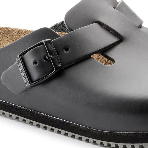 Birkenstock Men´s Boston Black Leather Sandals 44 N EU N 060196 in Kuwait