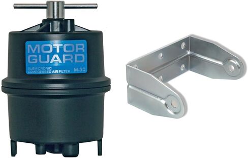 Motor Guard Filter Air 1/4 Npt (M30) & 23118789 108-11 Mounting Bracket Bundle for Model M-30 Filter in Kuwait