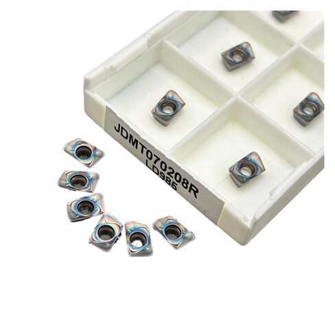 High Toughness Turning Blade Machine Accessories 10PCS JDMT070208R LD985 Hard Alloy External Turning Tool Blade Use for Stainless Steel in Kuwait