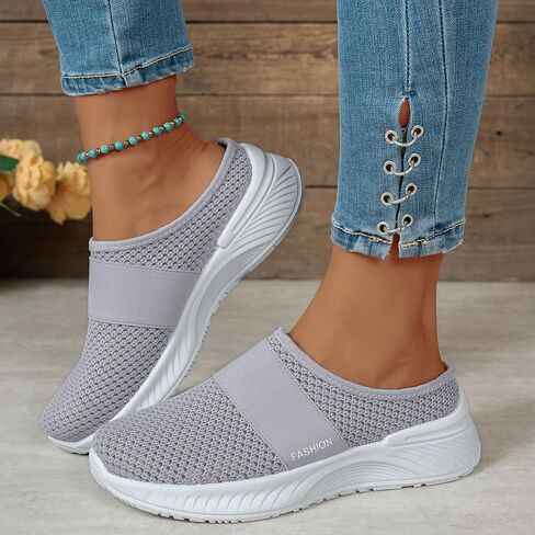 Women's Breathable Mesh Casual Shoes, Lightweight, Breathable and Comfortable Walking Shoes in Kuwait