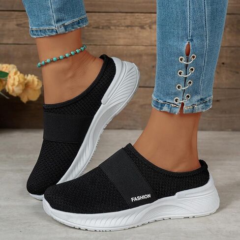 Women's Breathable Mesh Casual Shoes, Lightweight, Breathable and Comfortable Walking Shoes in Kuwait