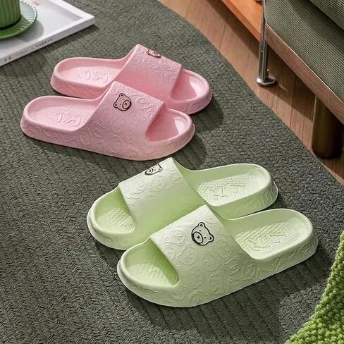 Women's EVA Slip-On House Slippers – Soft Comfort Bathroom Shoes, Non-Slip Quick-Dry Sandals for Indoor & Outdoor Wear in Kuwait