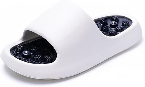 Acupressure Slippers for Women, Foot Massager Acupuncture Slippers, Slides for Relief Foot Pain and Promoting Blood Circulation, Ideal Gifts for Women to Relax Muscles,Pink（6/37） in Kuwait