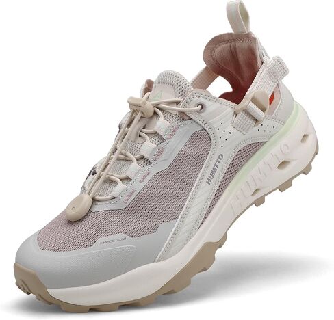 HUMTTO Women's Amphibious Water Shoes - Closed Toe Hiking Sandals with Adjustable Strap, Quick Dry Athletic Aqua Shoes for River Walking in Kuwait