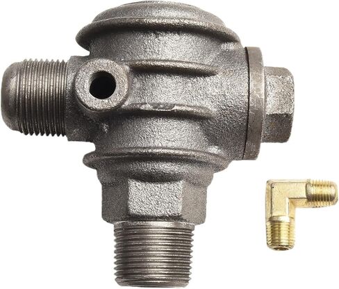 3 Port Check Valve Connector Tool for Air Compressors Iron Male Thread Design for Tube and Compressor Piston Pump (33×33×10Horizontal) in Kuwait