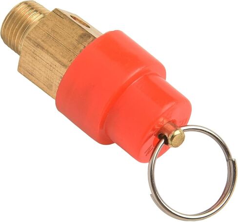 Brass Air Compressor Safety Valve 120PSI for 8KG Tank Pressure Relief with Threads(DN6=9.5mm) in Kuwait