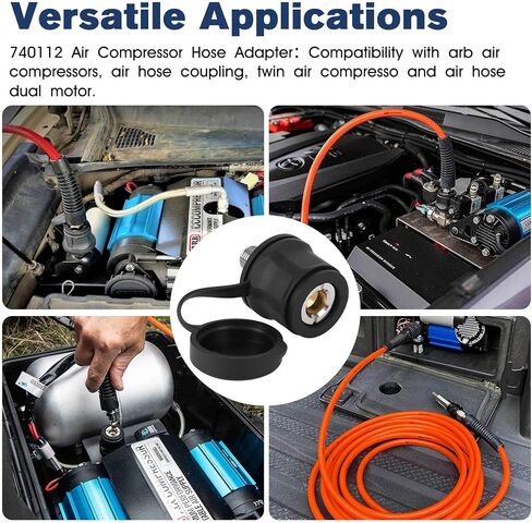 740112 Air Compressor Hose Adapter for AR-B air compressor fittings | With Dust Cap Replacement AR-B air compressor fittings（740112 air chuck Suitable for AR-B hose coupling std npt） in Kuwait