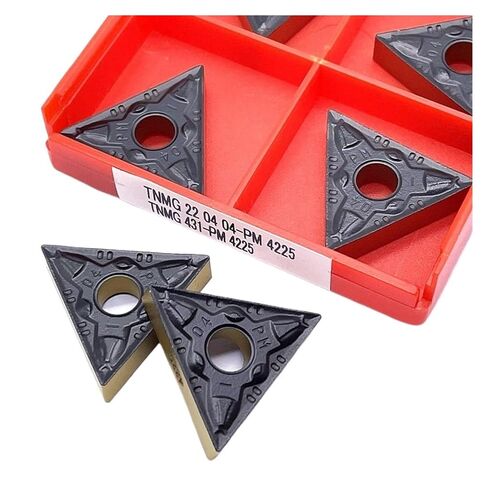 High Toughness Turning Blade Machine Accessories TNMG220404 PM 4225 TNMG220408 Hard Alloy for Turning Tools with Indexable End Mills | TNMG220408 PM 4225 in Kuwait