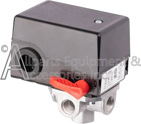 D23361 Pressure Switch 4-Port 120-150 PSI 2-Pole 120-240V Compatible with Craftsman, DeVilbiss, and Porter Cable Air Compressor Units in Kuwait