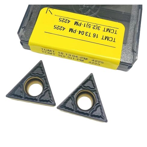 Indexable Lathe Carbide Insert 10PCS TCMT16T304-PM 4225 Hard Alloy External Turning Tool High Hardness Blade Cutting Tools Milling in Kuwait