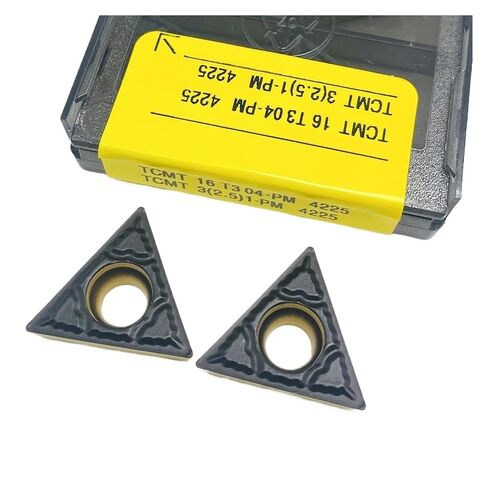 Indexable Lathe Carbide Insert 10PCS TCMT16T304-PM 4225 Hard Alloy External Turning Tool High Hardness Blade Cutting Tools Milling in Kuwait