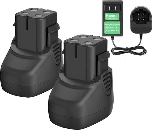 2 Pack 3500mAh Battery Charger for Dremel 7.2V Battery 757-01, Fit for Dremel 7700-01 7700-02 MultiPro Cordless Rotary Tool(Battery and Charger Included) in Kuwait
