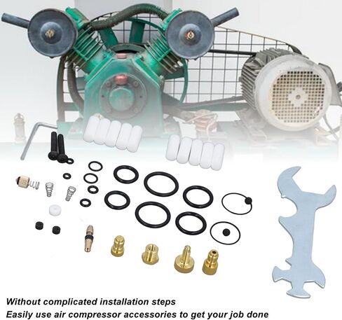 Air Compressor Shim Gasket Spare Parts, 4500psi Manual Pump Repair Replacement Accessories PCP 30mpa High Pressure Air Pump Parts Seal Ring Kit Repair Maintenance in Kuwait