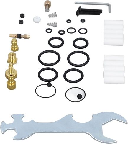 Air Compressor Shim Gasket Spare Parts, 4500psi Manual Pump Repair Replacement Accessories PCP 30mpa High Pressure Air Pump Parts Seal Ring Kit Repair Maintenance in Kuwait