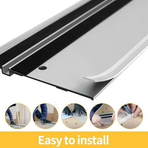 Splinter Guard Replacement Strip Fit for Track Saw Guide Rail | 236" long, Tear-resistant ,Thickness Tape Strip,Track Rail Saw Accessories Transparent in Kuwait
