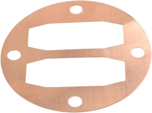 42mm Air Compressor Cylinder Valve Plate Set, 8 Pcs Spare Part Kit for Non Oil and Oil Air Pump, Metal Replacement Fitting with Hole to Hole Design in Kuwait