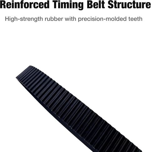 AC-0815 Air Compressor Timing Belt Compatible with Porter Cable Craftsman DeWalt DeVilbiss Sears Black Decker, Replaces CAC-1311 CAC-1342 Oil Free Compressor Belt in Kuwait