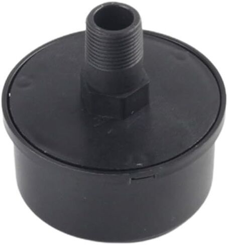 16mm Male Thread Air Compressor Muffler, Intake Filter Silencer with Clinker and Sponge Element for Piston Air and Small Compressor, 59x33mm in Kuwait
