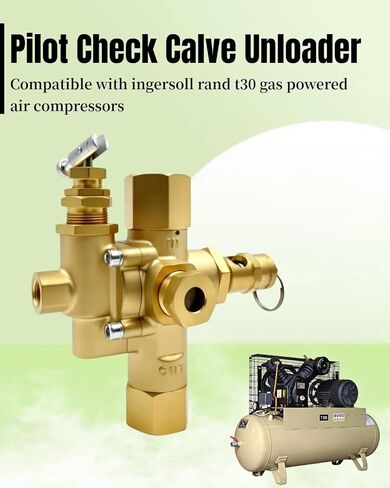 49816283C Pilot Unloader Check Valve Fit for Ingersoll Rand T30 Gas Power Air Compressor in Kuwait
