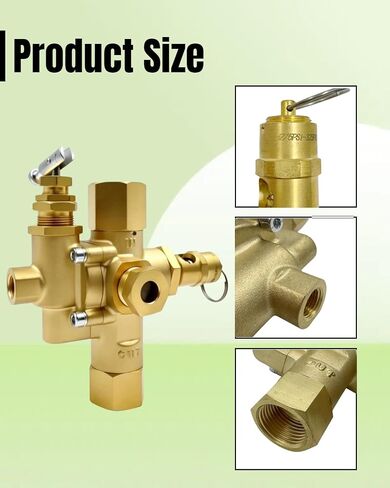 49816283C Pilot Unloader Check Valve Fit for Ingersoll Rand T30 Gas Power Air Compressor in Kuwait
