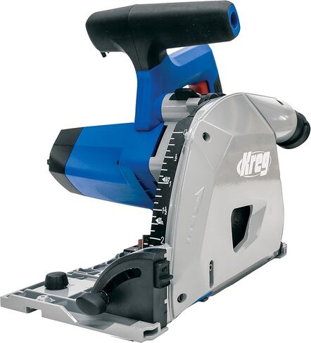 Kreg Adaptive Cutting System Plunge Cut Track Saw with 62" Guide Track & Connectors – Corded 12-Amp – Straight Splinter-Free Cuts in Plywood, Hardwood and Sheet Goods in Kuwait