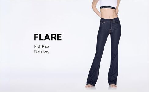 Armani Exchange Womens J65 Flare Denim Jeans in Saudi Arabia