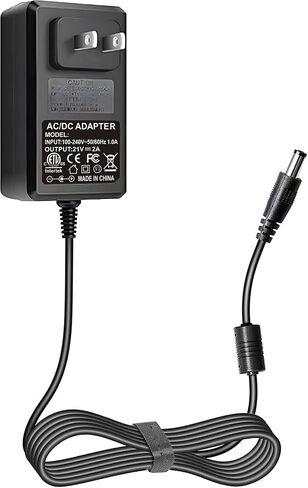 21V Battery Charger, Fast Charging for 20V/21V Lithium Battery Power Tools, Mini Chainsaw, Electric Drills, Wrenches, Screwdrivers, 6.6ft Charging Cord, Overload Protection in Kuwait