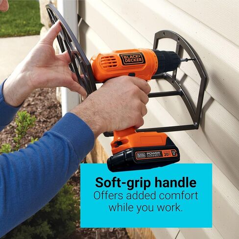BLACK+DECKER LD120VA 20-Volt Max Lithium Drill/Driver with 30 Accessories (Renewed) in Kuwait
