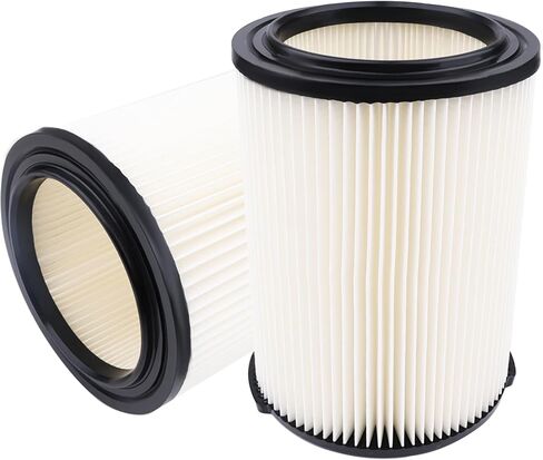 2 Pack Replacement VF4000 Filter for Ridgid Shop Wet/Dry Vac Filter 5-20 Gallon, Standard H13 HEAP Wet/Dry Vacuum Rigid Shop Vac，Compatible with 6-9 Gal Husky Vac & Craftsman Shop Vac 17816 9-17816 in Kuwait