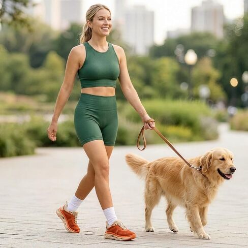 Womens Slip On Walking Shoes Cushion Running Tennis Shoes Non Slip Work Gym Fashion Sneakers Comfortable Workout Breathable Sports Athletic Shoe Size 7.5 D Orange in Kuwait