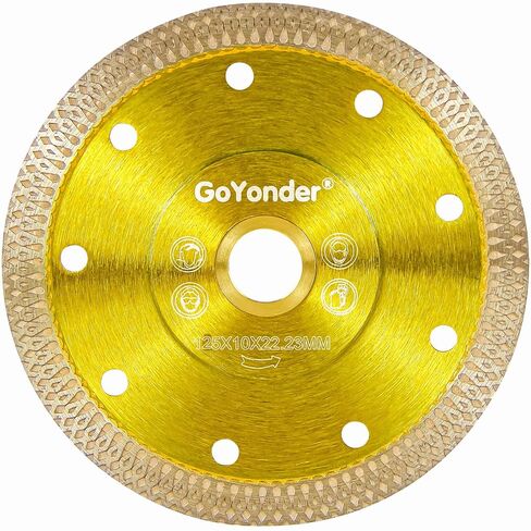 GoYonder 5" Super Thin Diamond Ceramic Saw Blade Porcelain Cutting Blade for Cutting Ceramic Or Porcelain Tile in Kuwait