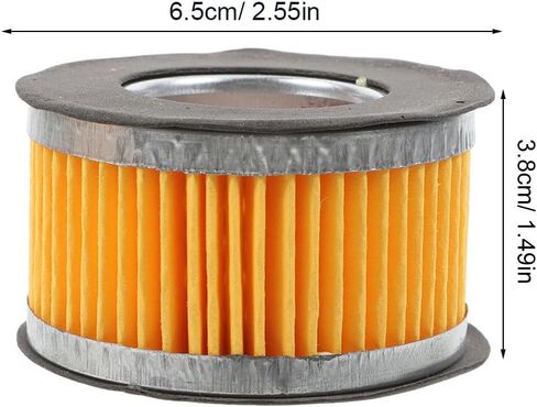 STOBAZA Air Compressor Filter Elements and Universal Compatibility 2pcs Replacement with Dual Cylinder Design Filter Paper Material for Enhanced Air Pump Performance in Household in Kuwait