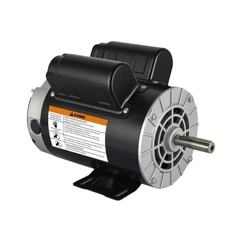 AZZUNO 2HP Air Compressor Electric Motor, 115V/230V, 17.3/8.7Amps, 56 Frame 3450RPM, 5/8" Keyed Shaft, 1.88" ShaftLength, Single Phase, CCW in Kuwait